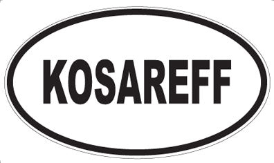 KOSAREFF - Oval Magnet