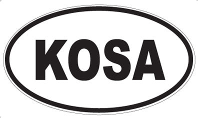 KOSA - Oval Magnet