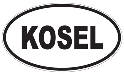 KOSEL - Oval Magnet