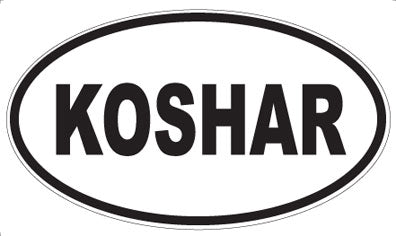 KOSHAR - Oval Magnet