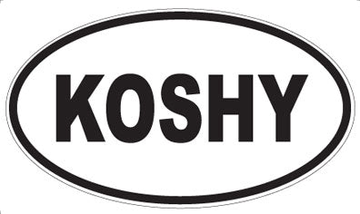 KOSHY - Oval Magnet