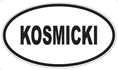 KOSMICKI - Oval Magnet