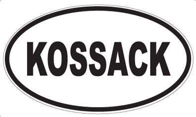 KOSSACK - Oval Magnet