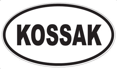 KOSSAK - Oval Magnet