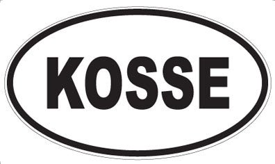 KOSSE - Oval Magnet