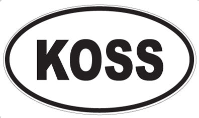 KOSS - Oval Magnet