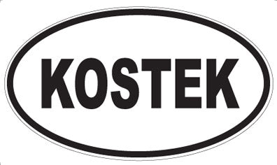 KOSTEK - Oval Magnet