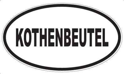 KOTHENBEUTEL - Oval Magnet