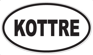 KOTTRE - Oval Magnet