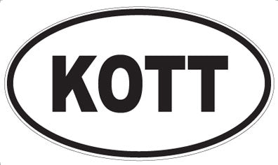 KOTT - Oval Magnet