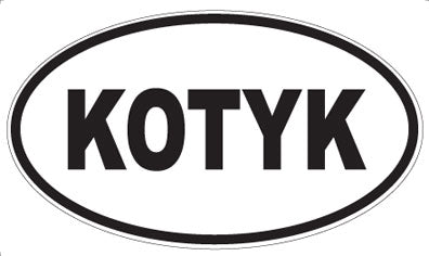 KOTYK - Oval Magnet