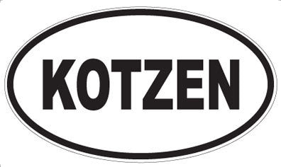 KOTZEN - Oval Magnet