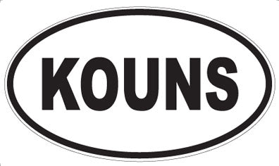 KOUNS - Oval Magnet
