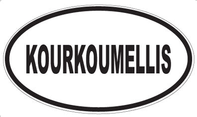 KOURKOUMELLIS - Oval Magnet