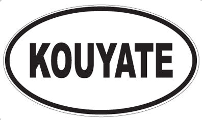 KOUYATE - Oval Magnet