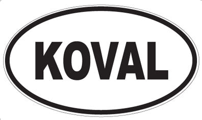 KOVAL - Oval Magnet