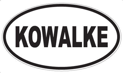 KOWALKE - Oval Magnet