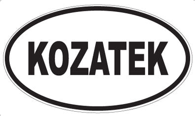 KOZATEK - Oval Magnet