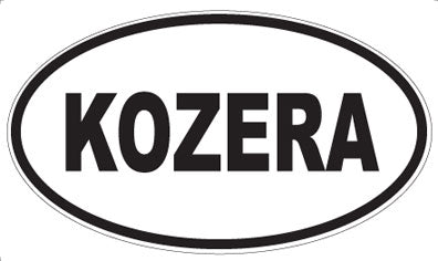 KOZERA - Oval Magnet