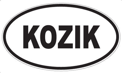 KOZIK - Oval Magnet