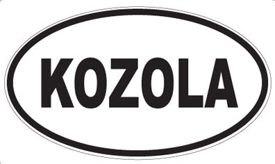 KOZOLA - Oval Magnet