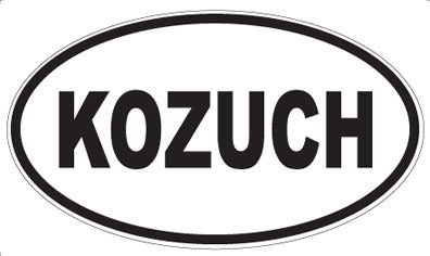 KOZUCH - Oval Magnet