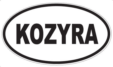 KOZYRA - Oval Magnet
