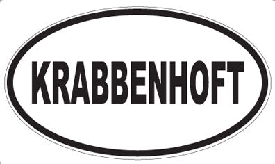 KRABBENHOFT - Oval Magnet