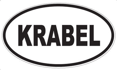 KRABEL - Oval Magnet