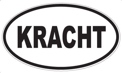 KRACHT - Oval Magnet