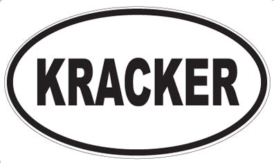 KRACKER - Oval Magnet