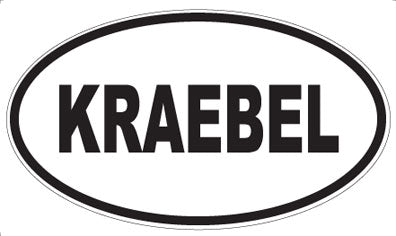 KRAEBEL - Oval Magnet