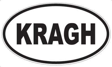 KRAGH - Oval Magnet