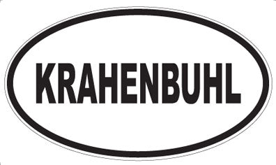 KRAHENBUHL - Oval Magnet