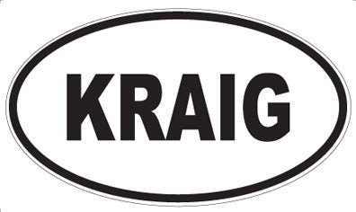 KRAIG - Oval Magnet