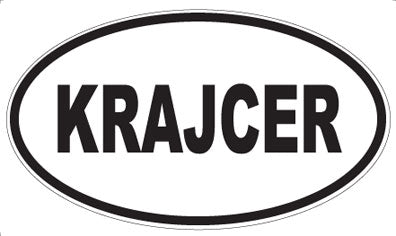 KRAJCER - Oval Magnet