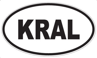 KRAL - Oval Magnet
