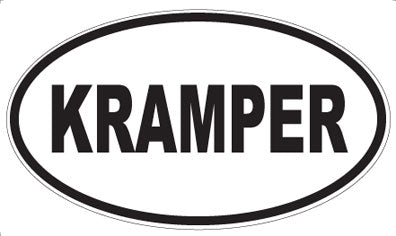 KRAMPER - Oval Magnet