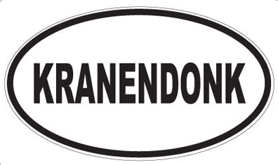 KRANENDONK - Oval Magnet