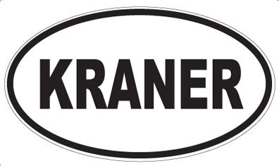 KRANER - Oval Magnet