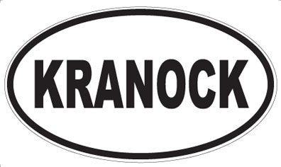 KRANOCK - Oval Magnet