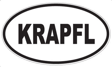 KRAPFL - Oval Magnet