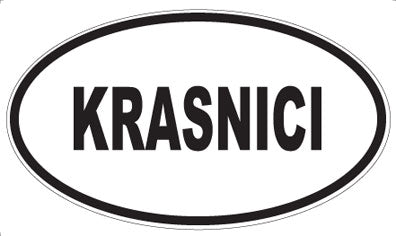 KRASNICI - Oval Magnet
