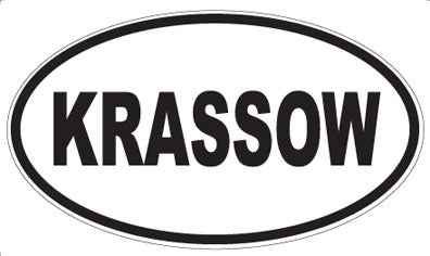 KRASSOW - Oval Magnet
