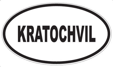 KRATOCHVIL - Oval Magnet