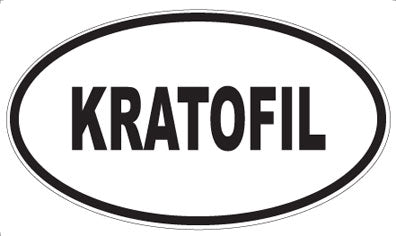 KRATOFIL - Oval Magnet