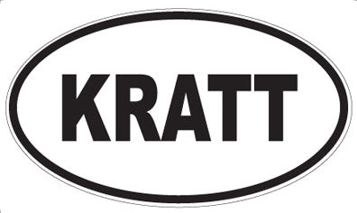 KRATT - Oval Magnet