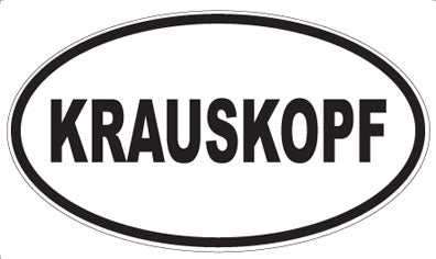 KRAUSKOPF - Oval Magnet