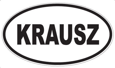 KRAUSZ - Oval Magnet