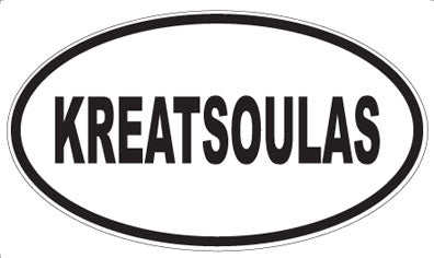 KREATSOULAS - Oval Magnet